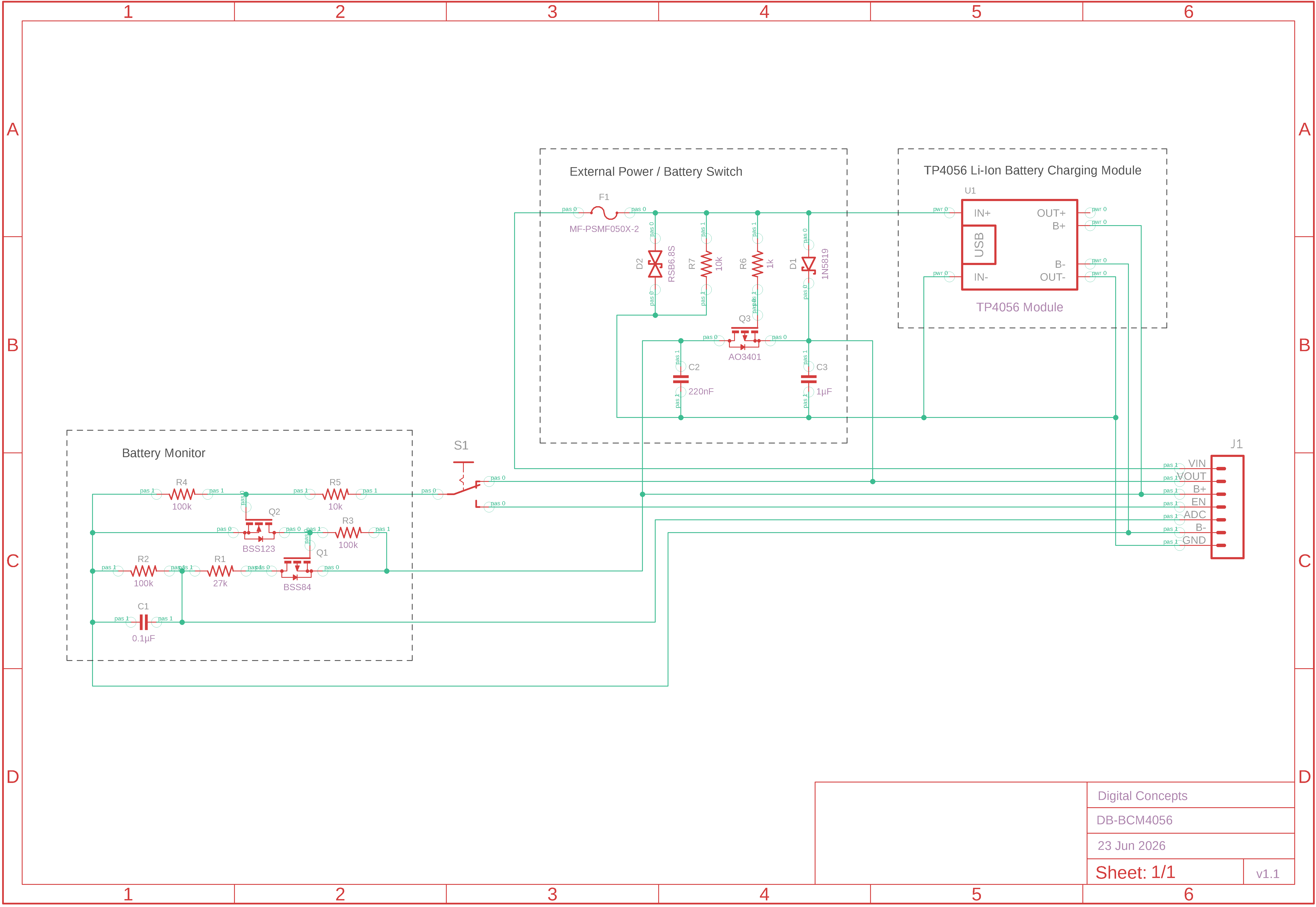 Battery Charge Management Schematic
